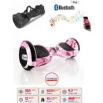 Citymate Elektrikli Kaykay Scooter Akıllı Denge Hoverboard + HoverKart + Çanta FULL LEDLİ EXTREM PAKET D05