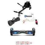 Citymate Elektrikli Kaykay Scooter Akıllı Denge Hoverboard + HoverKart + Çanta FULL LEDLİ EXTREM PAKET D18