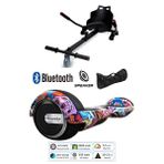 Citymate Elektrikli Kaykay Scooter Hoverboard Akıllı Dengeli - Hover Kart - Çanta Full Paket Desen10