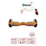 Citymate Hoverboard Elektrikli Kaykay Scooter Bluetooth Hoparlörlü 6.5 İnch Gold