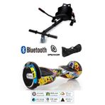 Citymate Kyk1001a Akıllı Dengeli Elektrikli Kaykay Scooter Hoverboard - Hover Kart - Çanta Full Paket Desen 3