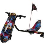 Citymate Lityum Bataryalı Desen 6 Drift Car Street Dance Elektrikli Kaykay Scooter