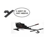 Citymate Tüm Modeller Ile Uyumludur Siyah Hoverkart Elektrikli Kaykay Hoverboard Aparatı(2 Adet Yedek Cırt Hediye)