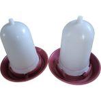 Civciv Suluk 750 Ml + Civciv Yemlik 750 Gr Kuş Bıldırcın Tavuk Suluk Yemlik