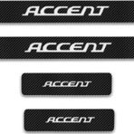 Civic Carbon Fiber Kapı Eşiği Yazısı Sticker Boya Koruma