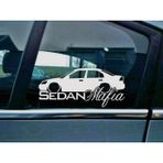 Civic ES Kelebek Cam Araba oto Sticker 19 cm 2 Adet