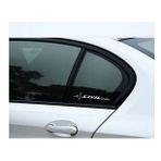 Civic Yan Cam Sticker Oto Kapı Çıkartma Tuning oto 20 cm x 7 cm yazı 190
