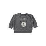 Civil Ayıcık Nakışlı 6-18 Ay Sweatshirt - Gri 12-18 Ay, 12-18 AY, 19958042325W1, Koyu Gri, erkek-bebek