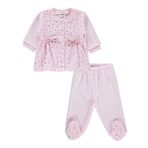 Civil Baby 1-6 Ay Pembe Kız Bebek Pijama Takımı