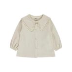 Civil Baby 40140760123W1|2 Kız 9-18 Ay Bej Bebek Gömlek