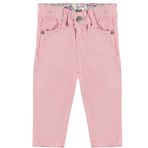 Civil Baby 6-18 Ay Pembe Kız Bebek Pantolon