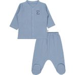 Civil Baby Ayıcık Baskılı 1-9 Ay Pijama Takımı - Mavi - Mavi - Mavi - 3 - 6 Ay