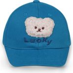 Civil Baby Bear Süzine Nakış 6-18 Ay Bebek Erkek Kep Şapka - Mavi - Standart