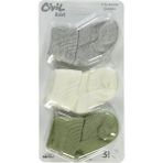 Civil Baby Bebek 3'lü Çorap Set 0-24 Ay Krem - Standart