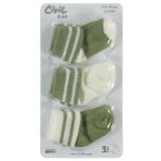 Civil Baby Bebek 3'lü Çorap Set 0-24 Ay Yeşil