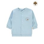 Civil Baby Bebek Organik Hırka 1-12 Ay Mavi
