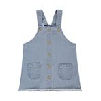 Civil Baby Cepli Denim Salopet, 6-9 AY, 27L41Y35926S1, Mavi, üniseks-bebek