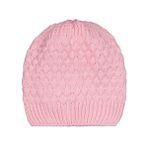 Civil Baby Çift Ponponlu Bebek Uni Basic Bere - Pembe Standart