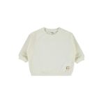 Civil Baby Civil Basic Kalp Etiketli Sweatshirt, 12-18 AY, 19330J08425W1-EKR-80, Ekru, kız-bebek