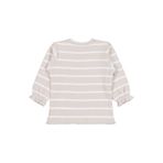 Civil Baby Çizgili 6-18 Ay Sweatshirt - Bej, 18-24 AY, 19L55CV7425W1-TAS-86, Taş, kız-bebek