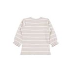 Civil Baby Çizgili Sweatshirt Bej, 9-12, 19L55CV7425W1-TAS-74, Taş, kız-bebek