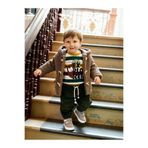Civil Baby Çoban Düğme 6-18 Ay Mont - Kahverengi 6-9 Ay