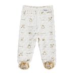 Civil Baby Desenli Tek Alt Bebe Eşofman Altı 3-6 Ay, 1-3 AY, 16043258525W1, Ekru, Bebek-Kızlar