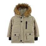Civil Baby Erkek Bebek Kapüşonlu Mont 6-18 Ay Bej