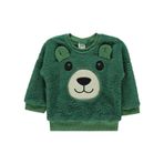 Civil Baby Erkek Bebek Sweatshirt 6-18 Ay Haki-9-12 Ay