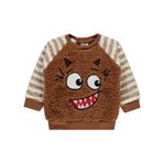Civil Baby Erkek Bebek Sweatshirt 6-18 Ay Sütlü Kahve