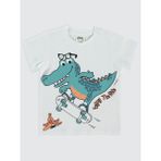 Civil Baby Erkek Bebek Tişört 6-18 Ay Beyaz - 12 - 18 Ay