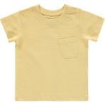 Civil Baby Erkek Bebek Tişört 6-18 Ay Sarı - 6 - 9 Ay