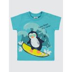 Civil Baby Erkek Bebek Tişört 6-18 Ay Turkuaz - 6 - 9 Ay