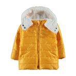 Civil Baby Erkek Hardal 6-18 Ay Bebek Kapüşonlu Mont