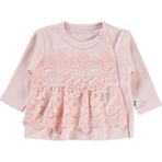 Civil Baby Fırfır Tüllü 1-9 Ay Pijama Takımı - Pudra 1-3 Ay - Somon - 1 - 3 Ay