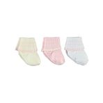 Civil Baby Kız Bebek 3'lü Çorap Set 0-6 Ay Pembe