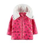 Civil Baby Kız Bebek Fuşya 6-18 Ay Kapüşonlu Mont