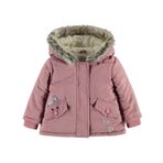 Civil Baby Kız Bebek Kapüşonlu Mont 6-18 Ay Pudra