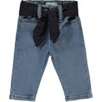 Civil Baby Kız Bebek Kot Pantolon 6-18 Ay Açık Mavi-6-9 Ay