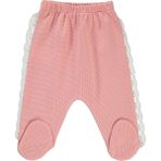 Civil Baby Kız Bebek Patikli Tulum 1-6 Ay Gül Kurusu - 6 - 9 Ay