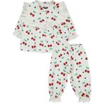 Civil Baby Kız Bebek Pijama Takımı 6-18 Ay Ekru - 1 - 1,5 Yaş