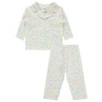 Civil Baby Kız Bebek Pijama Takımı 6-18 Ay Ekru