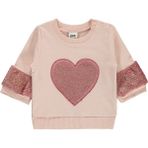 Civil Baby Kız Bebek Sweatshirt 6-18 Ay Açık Pudra - 12 - 18 Ay