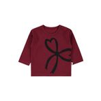 Civil Baby Kız Bebek Sweatshirt 6-18 Ay Koyu Bordo