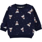 Civil Baby Kız Bebek Sweatshirt 6-18 Ay Lacivert - 12 - 18 Ay
