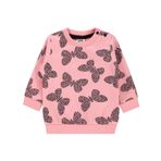 Civil Baby Kız Bebek Sweatshirt 6-18 Ay Pudra-12-18 Ay