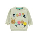 Civil Baby Kız Bebek Sweatshirt 6-18 Ay Taş Rengi
