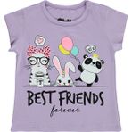Civil Baby Kız Bebek Tişört 6-18 Ay Lila - 12 - 18 Ay