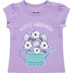Civil Baby Kız Bebek Tişört 6-18 Ay Lila - 9 - 12 Ay
