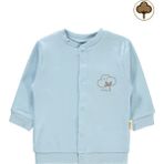 Civil Baby Organik Bebek Hırka 1-12 Ay Mavi - 0 - 3 Ay